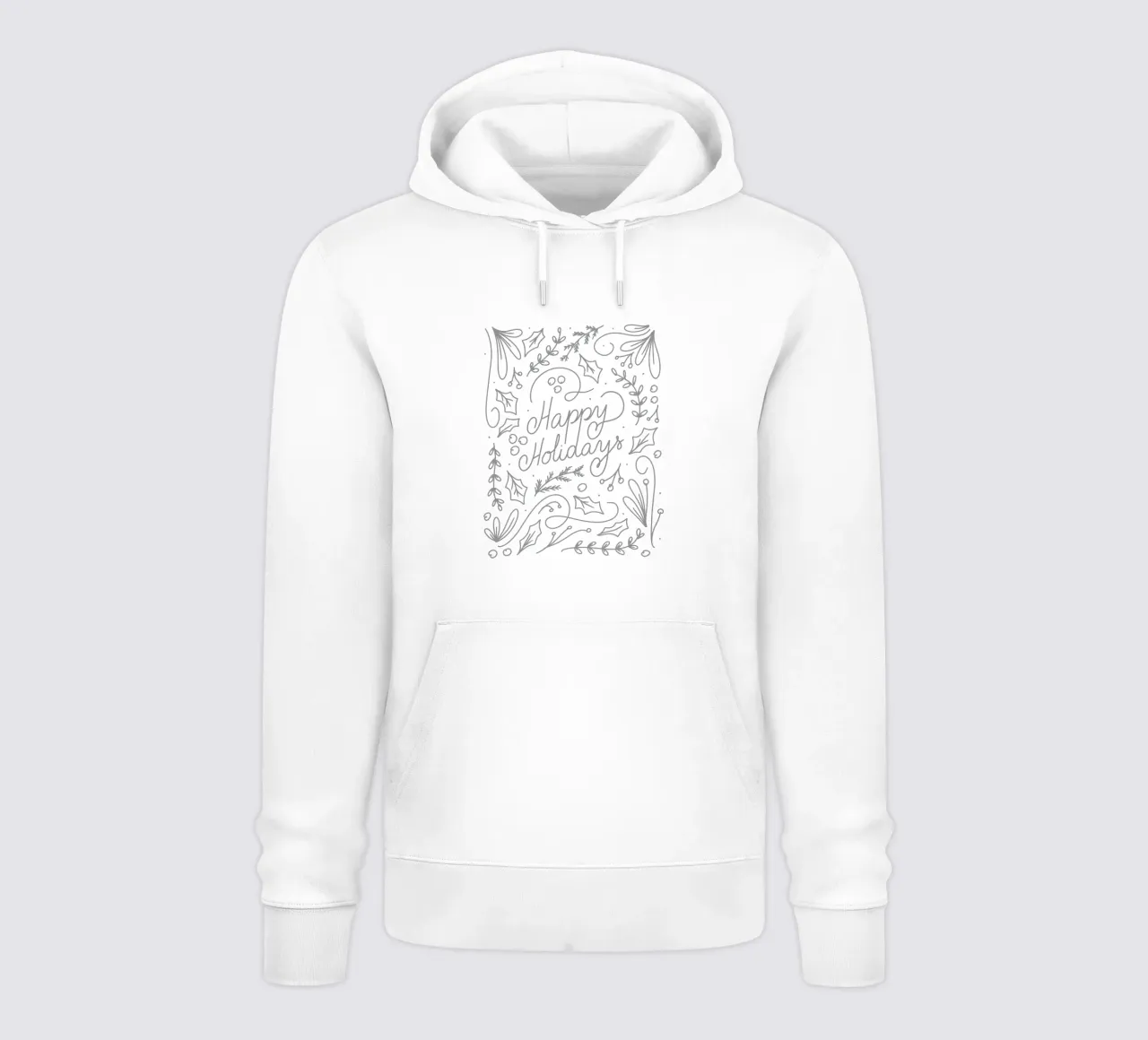 Happy Holidays felpa con cappuccio da anisillustration