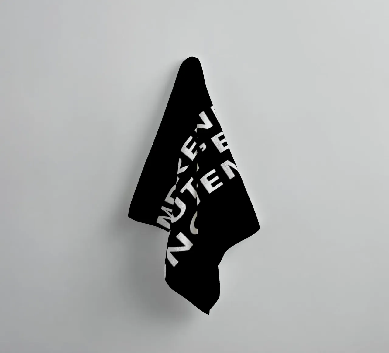 Tu comprends vite mais il faut t'expliquer longtemps - Black asciugamano da bagno da Intertitres