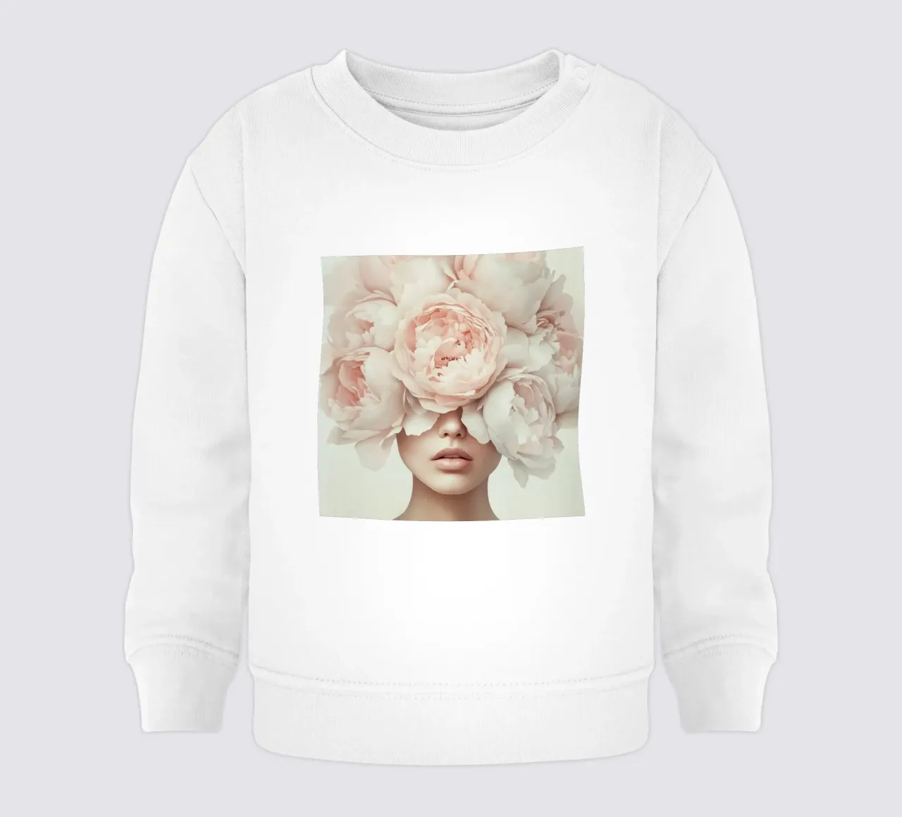 Grazia in fiore felpa neonato da Modern Muse