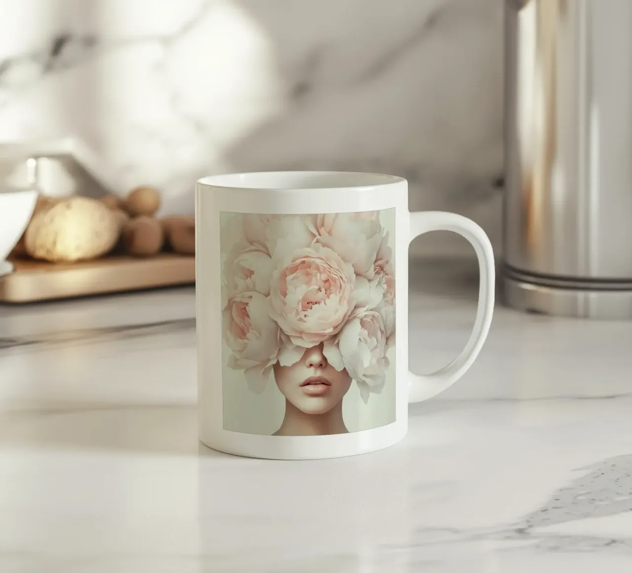 Grazia in fiore tazza in ceramica da Modern Muse