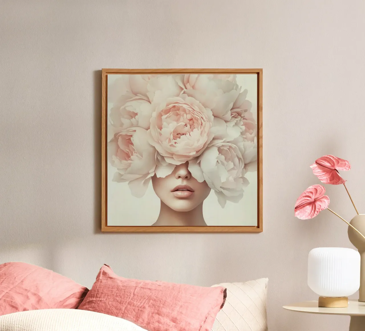Grazia in fiore alluminio dibond da Modern Muse