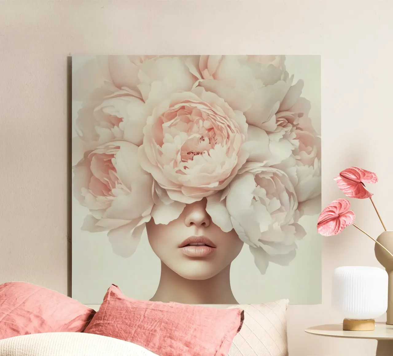 Grazia in fiore alluminio dibond da Modern Muse