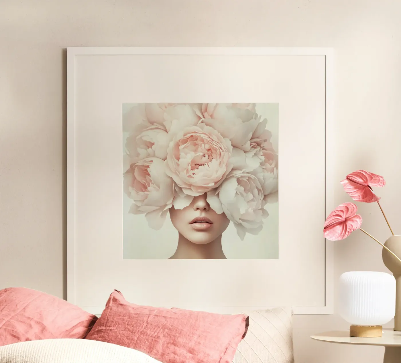 Blühende Anmut Poster von Modern Muse