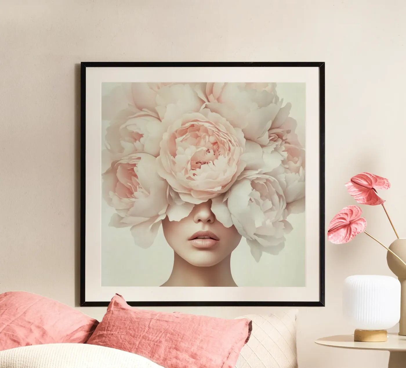 Blühende Anmut Poster von Modern Muse