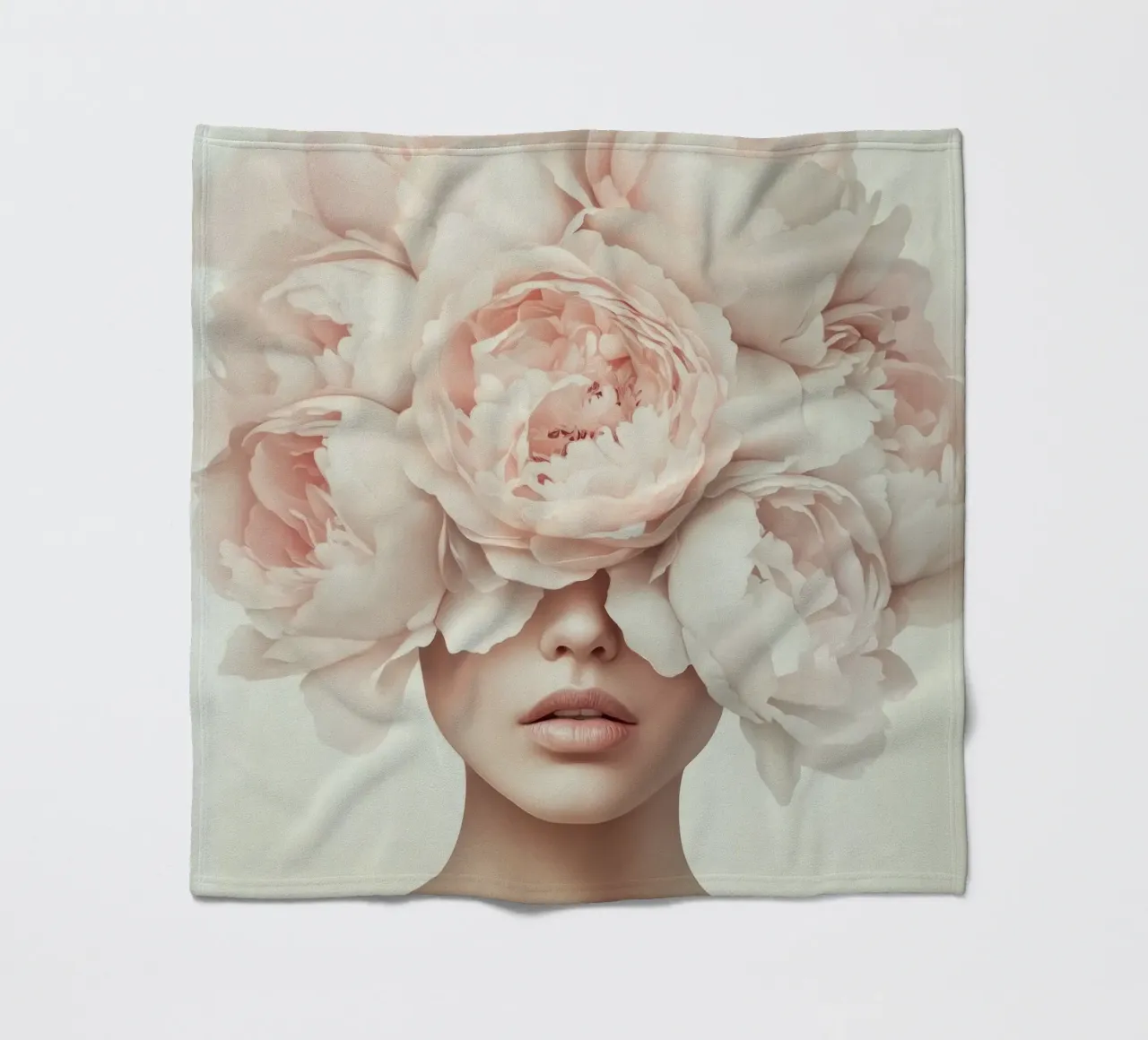 Grazia in fiore coperta in pile da Modern Muse