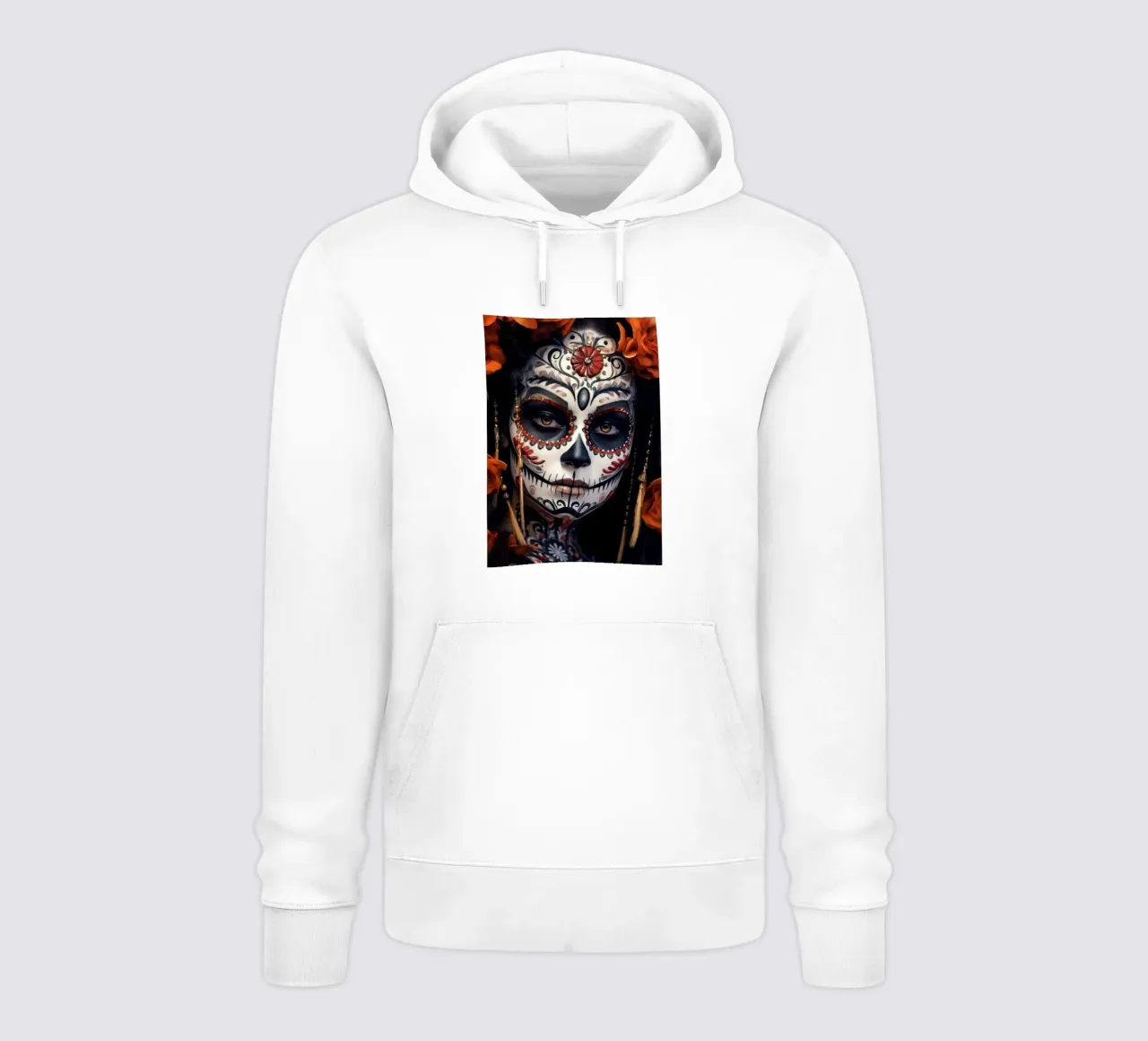 La Catrina Skull felpa con cappuccio da Lootprint