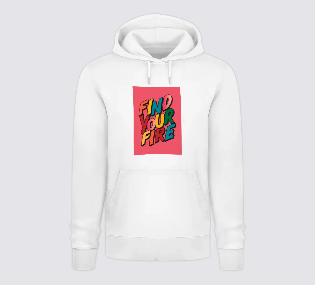 Trova il tuo fuoco felpa con cappuccio da Gaite