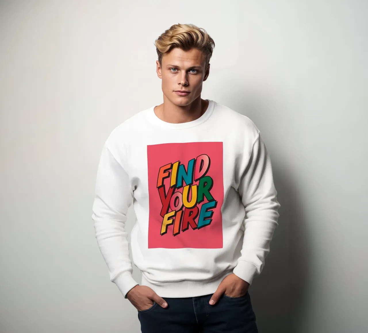 Finden Sie Ihr Feuer Sweatshirt von Gaite