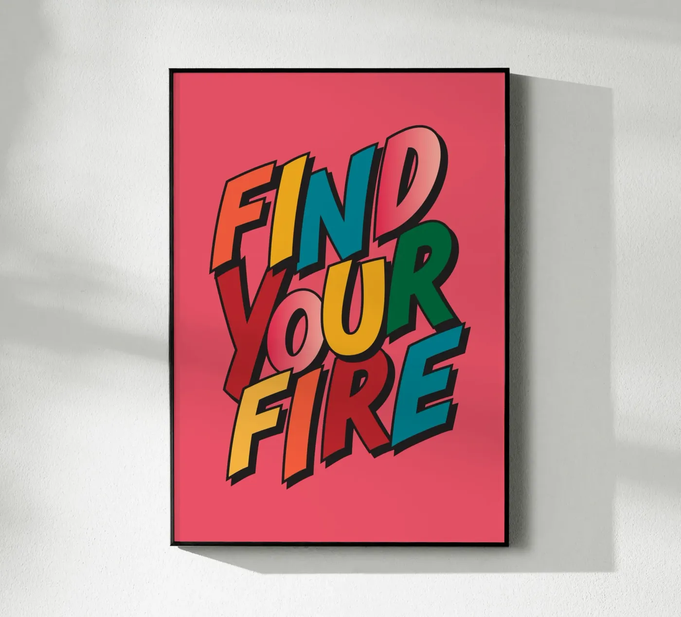 Find Your Fire plexiglass da Gaite