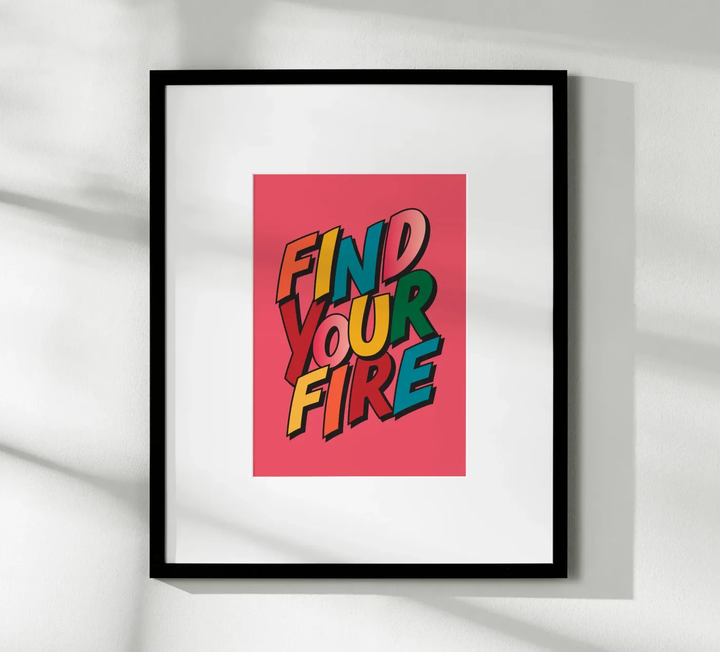 Find Your Fire poster by Gaite
