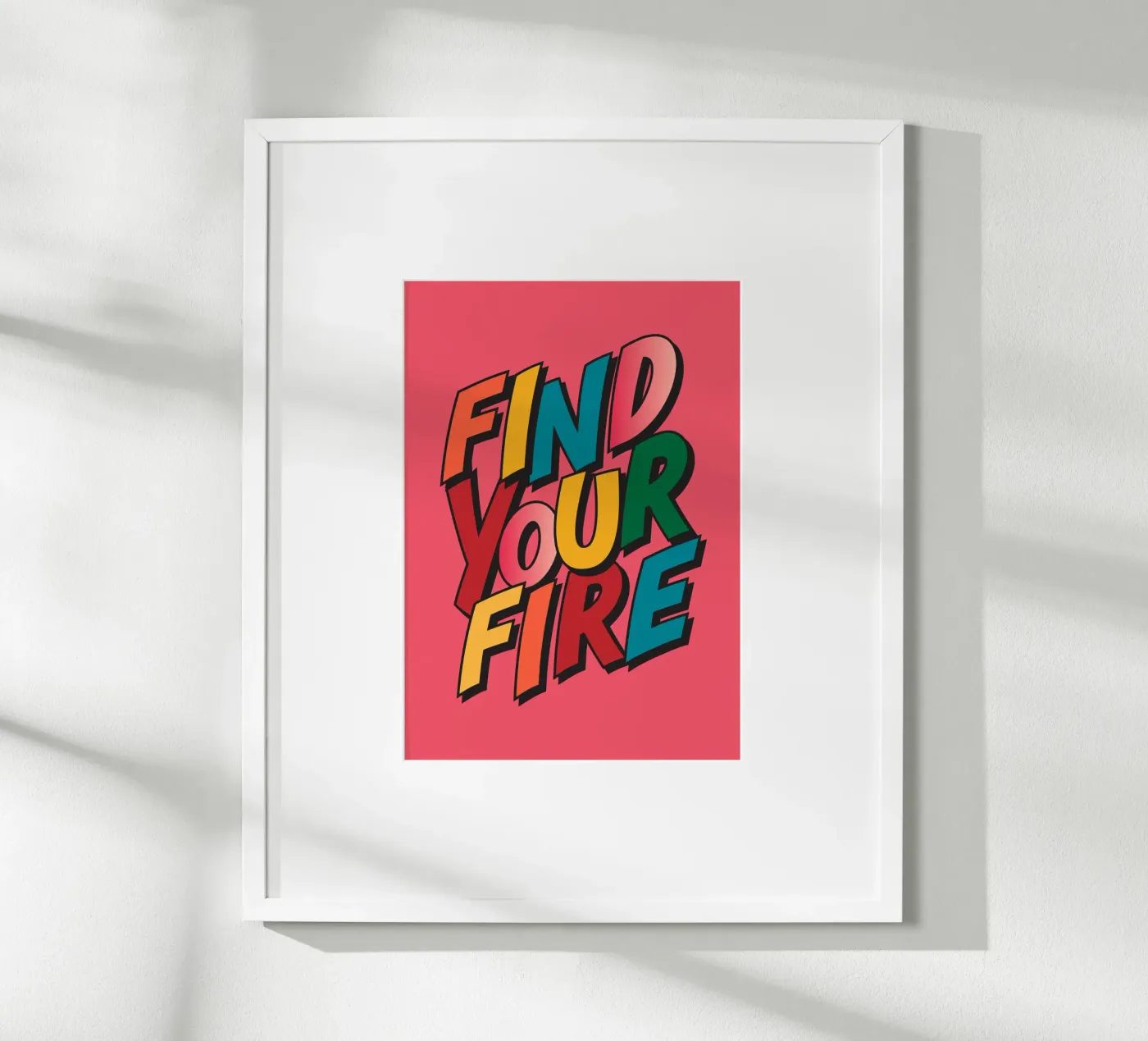 Find Your Fire poster by Gaite