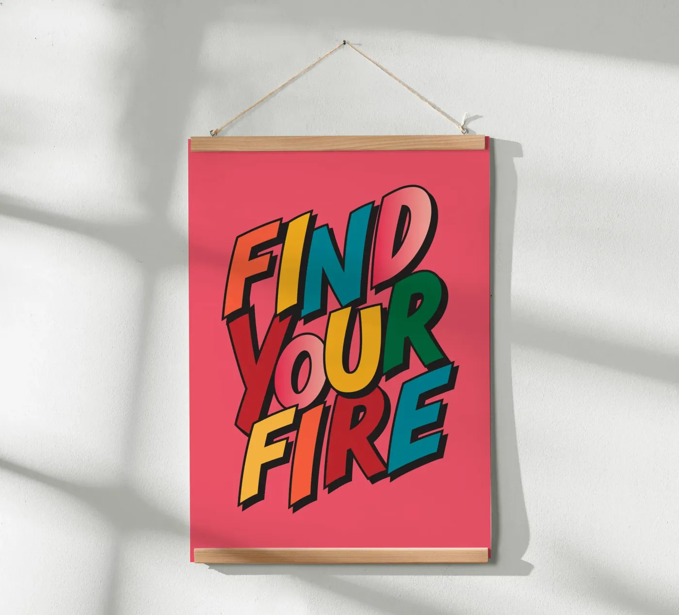 Find Your Fire poster by Gaite