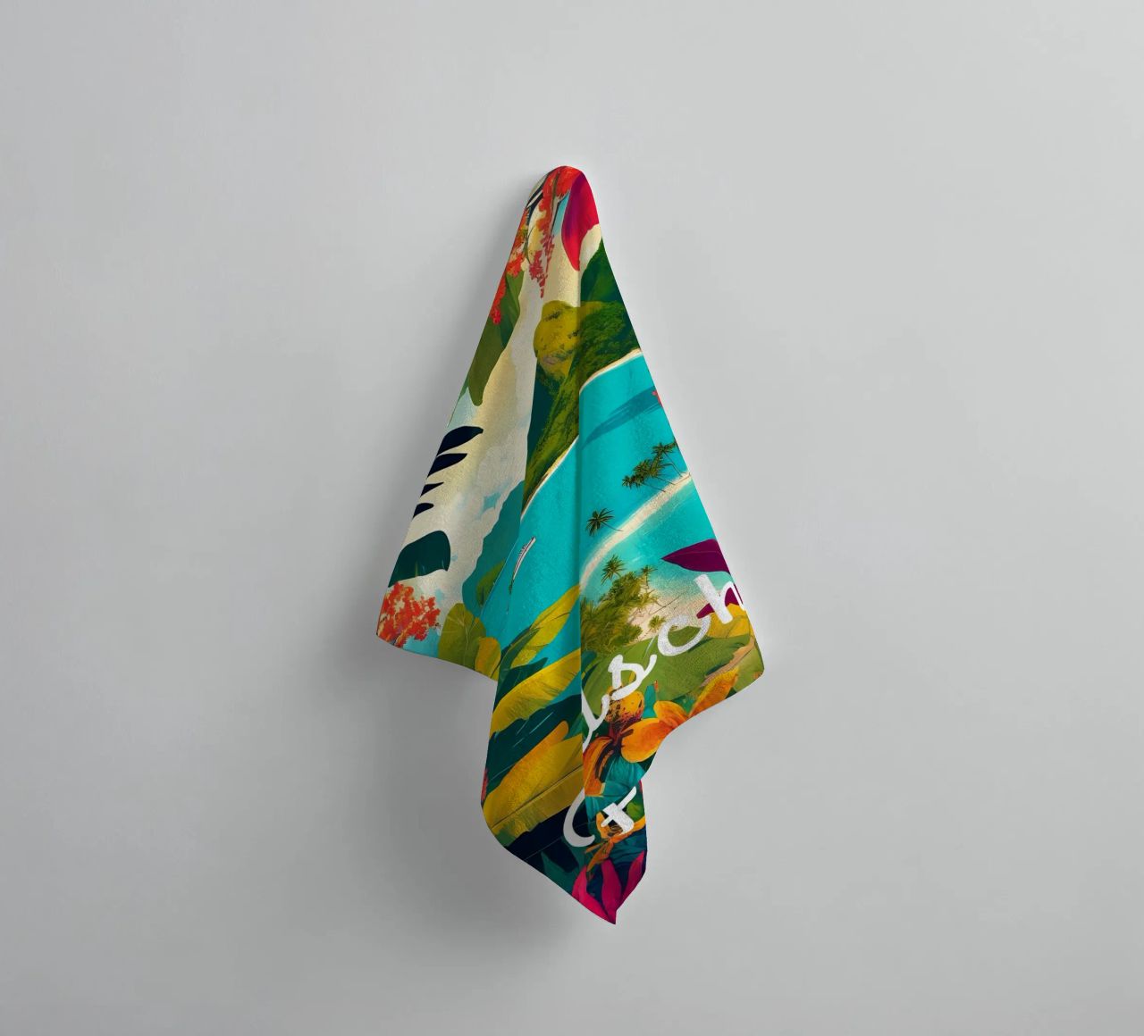Paradis tropical des Fidji serviette de bain de Charnwood Prints