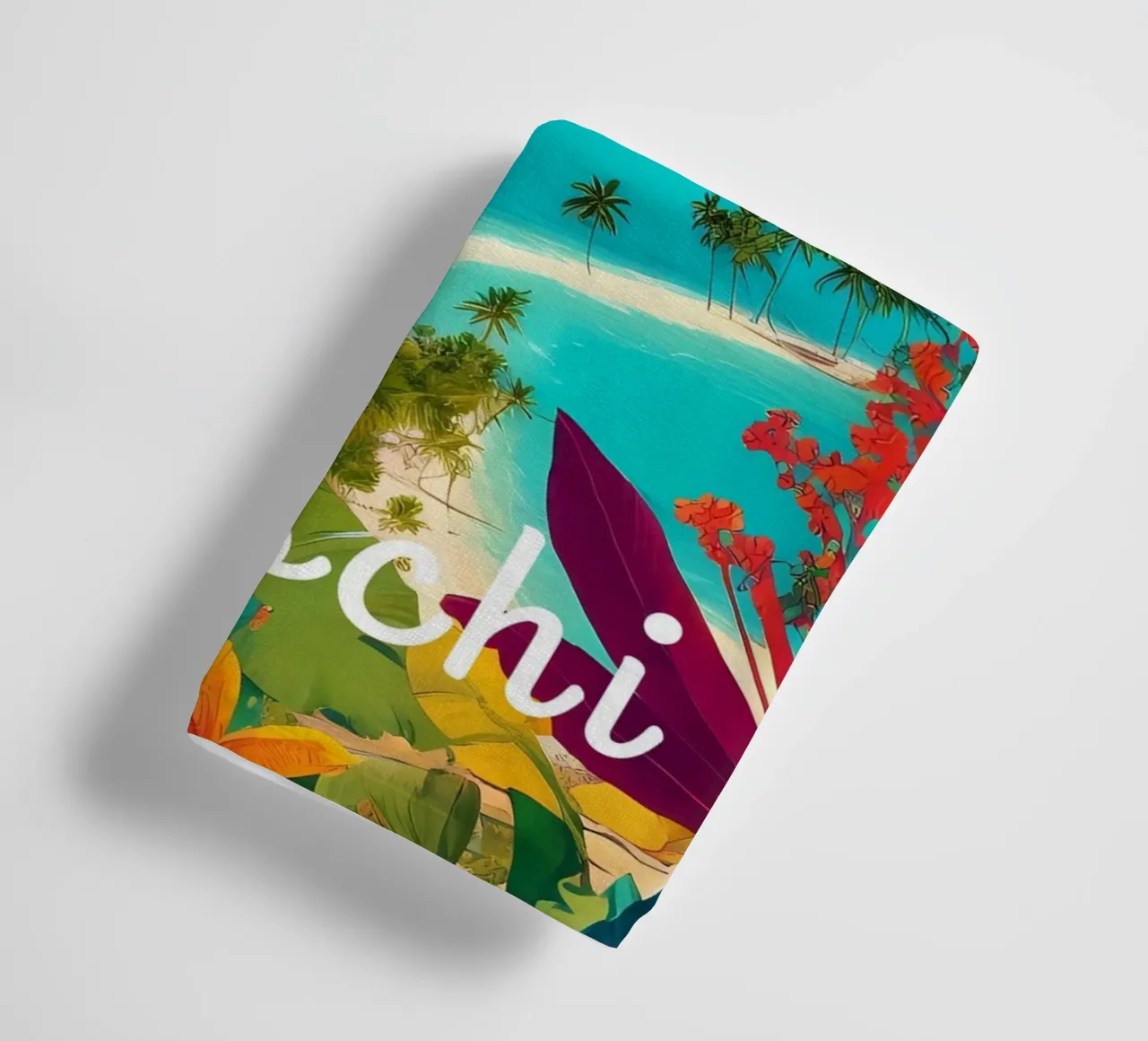 Paradiso tropicale delle Fiji asciugamano da bagno da Charnwood Prints