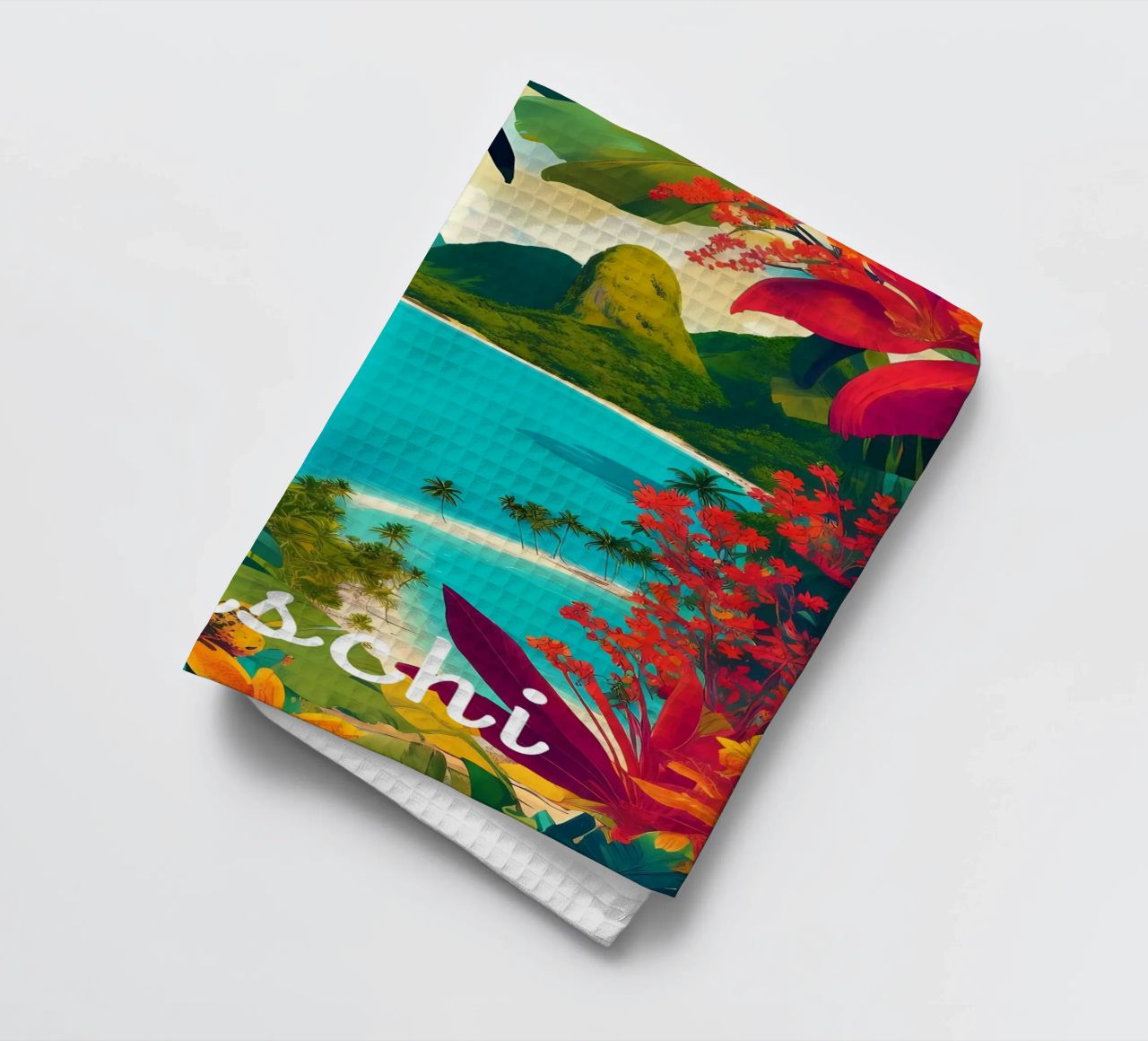 Paradis tropical des Fidji torchon de Charnwood Prints