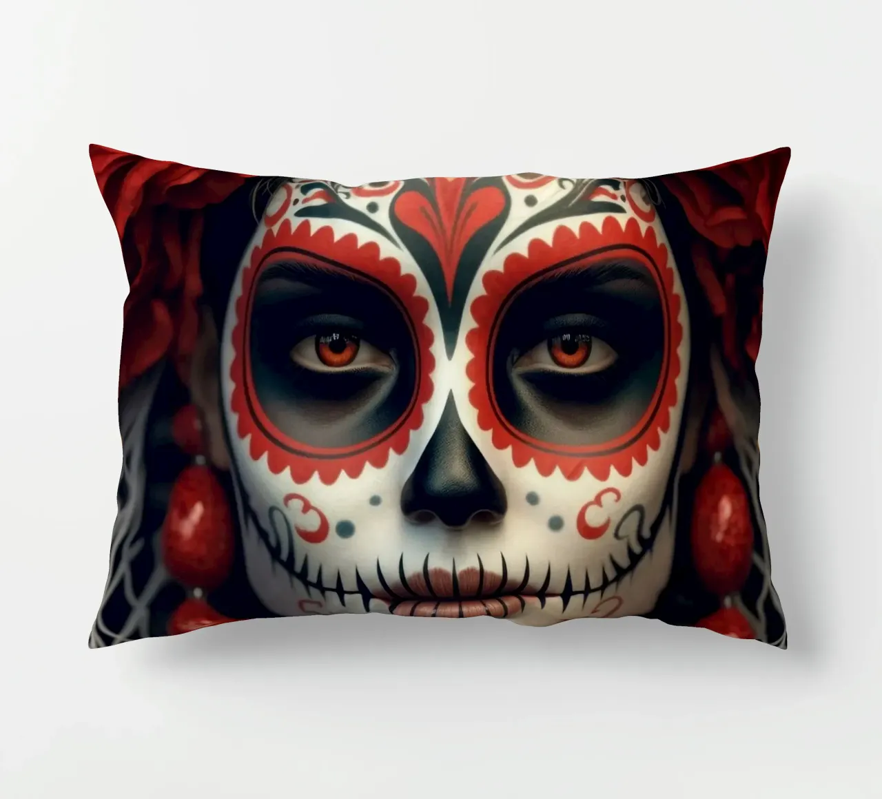 Day of the Dead Girl cuscino da Lootprint