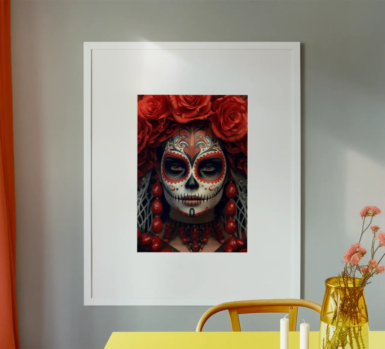 Day of the Dead Girl Hahnemühle von Lootprint