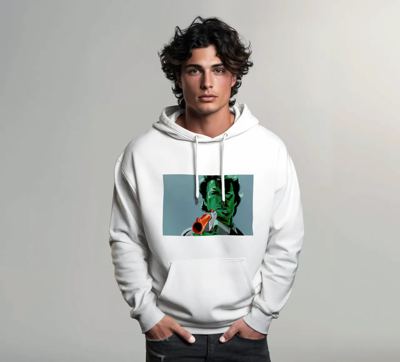 Feel Lucky, Duck felpa con cappuccio da Jared Yamahata