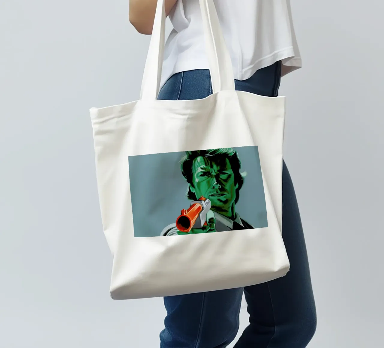 Feel Lucky, Duck borsa in juta da Jared Yamahata