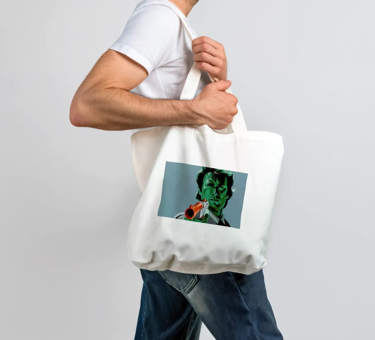 Feel Lucky, Duck borsa in juta da Jared Yamahata