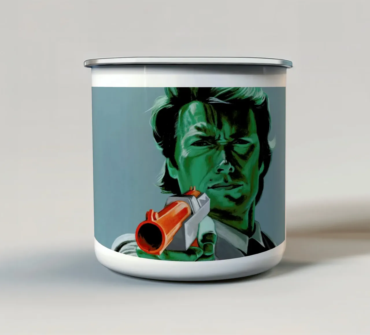 Feel Lucky, Duck tazza in smalto da Jared Yamahata