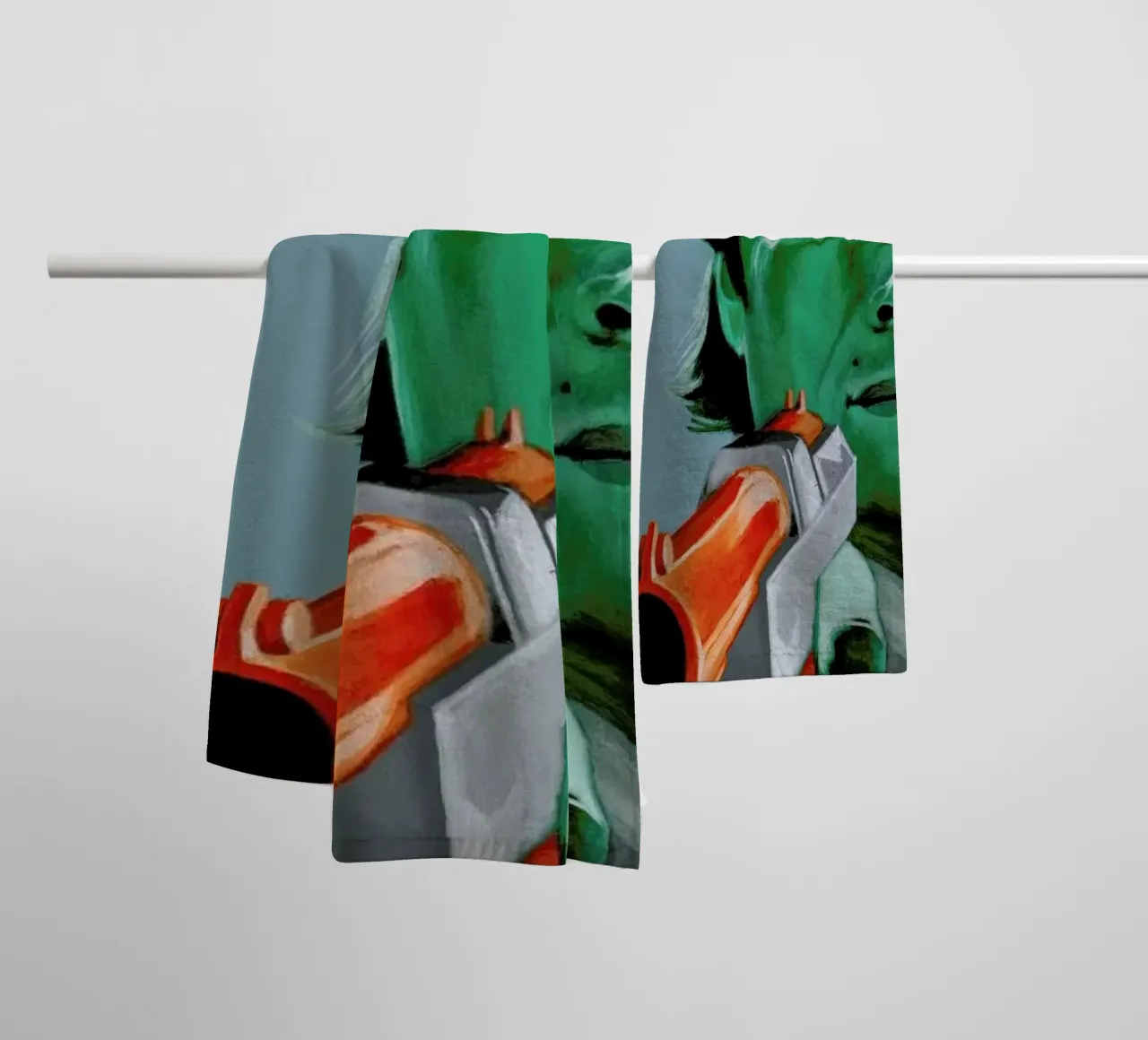 Feel Lucky, Duck asciugamano da bagno da Jared Yamahata