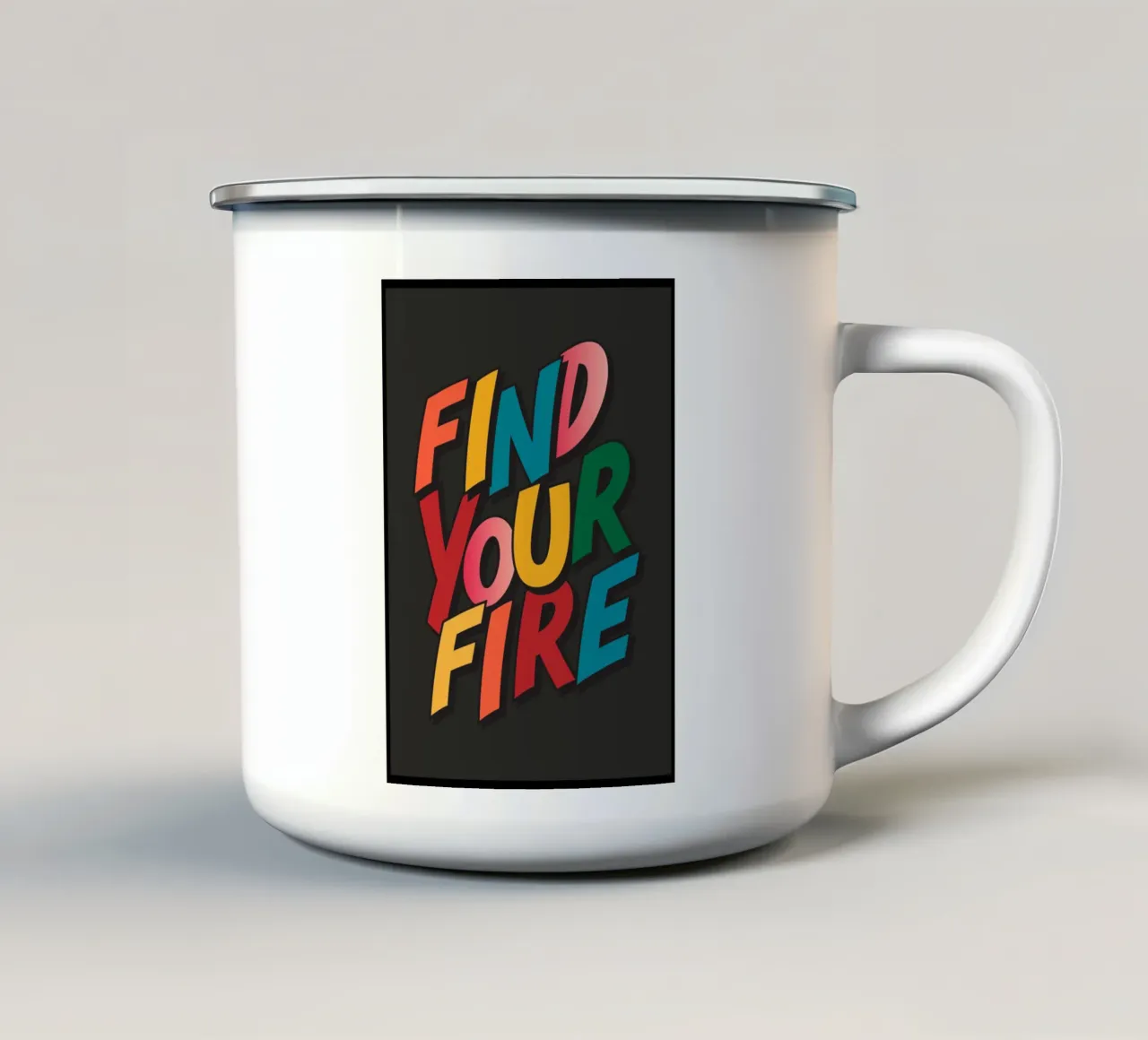 Encuentra tu fuego 2 taza de esmalte de Gaite