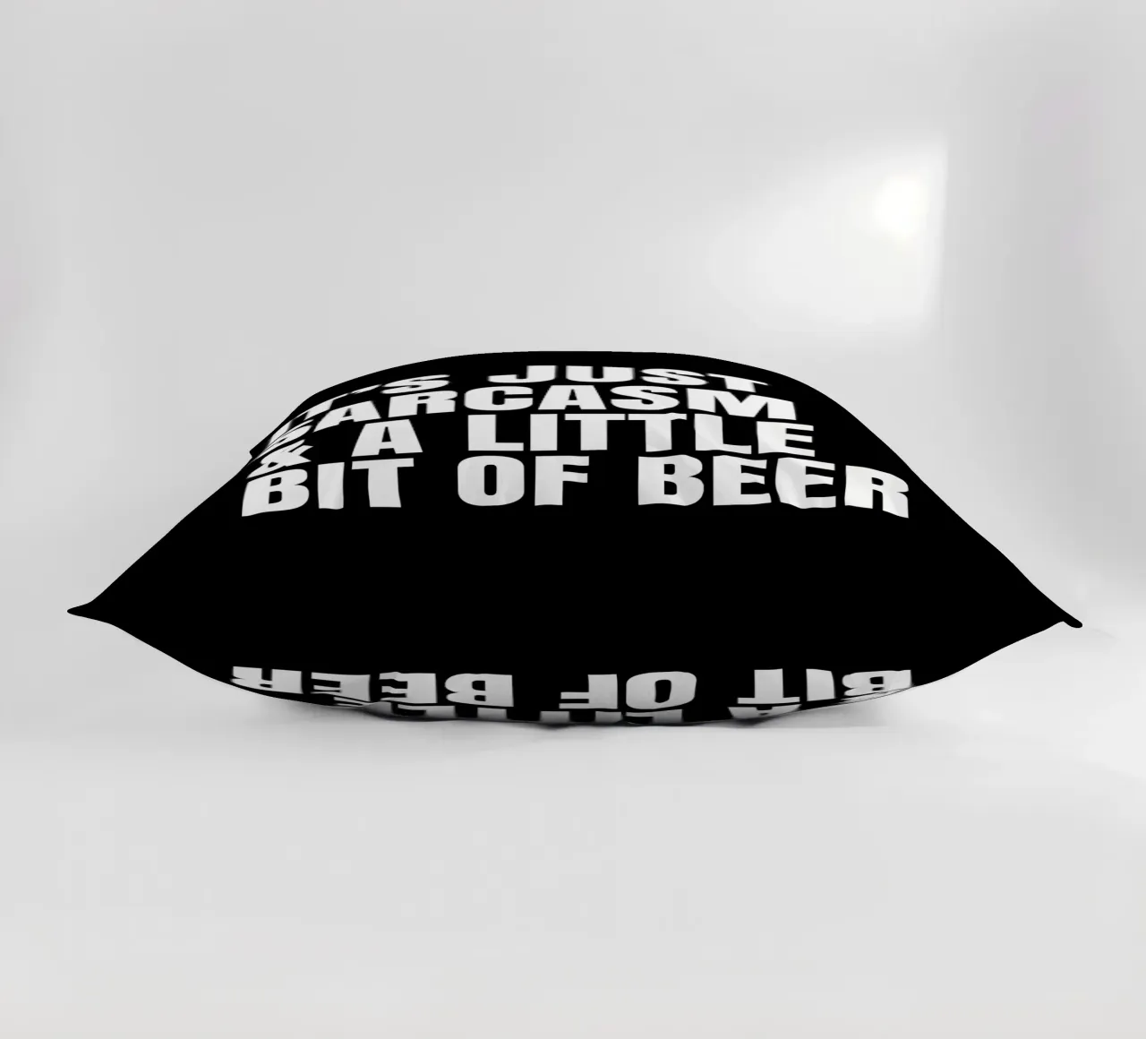 It's just sarcasm and a little bit of beer cuscino da happieeagle