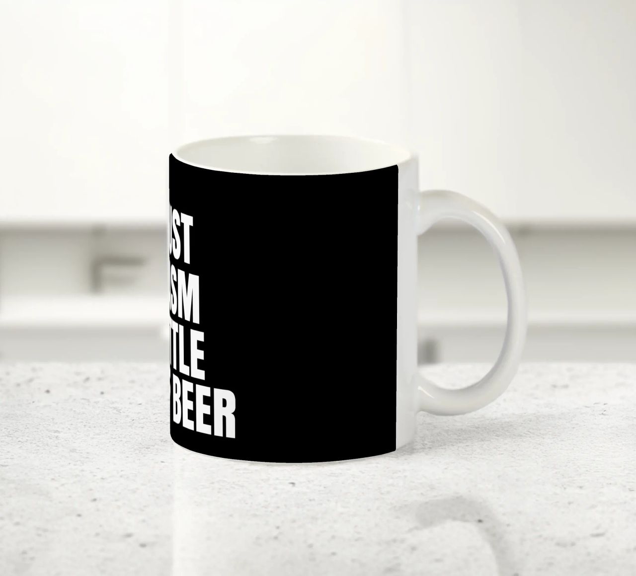 It's just sarcasm and a little bit of beer tazza in ceramica da happieeagle