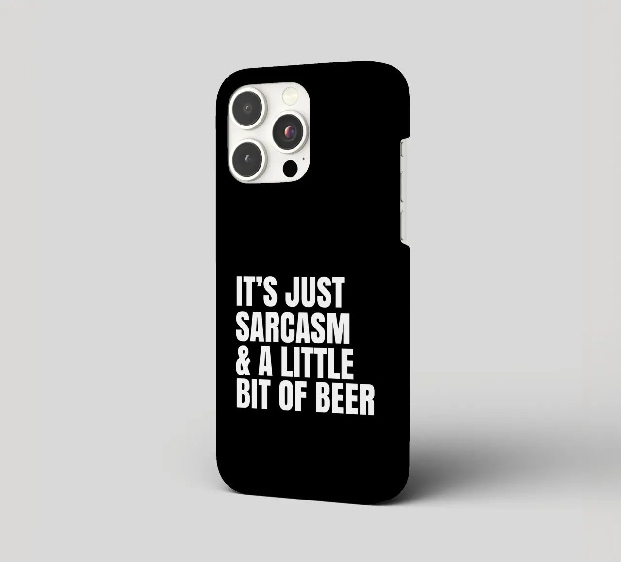It's just sarcasm and a little bit of beer cover iphone da happieeagle