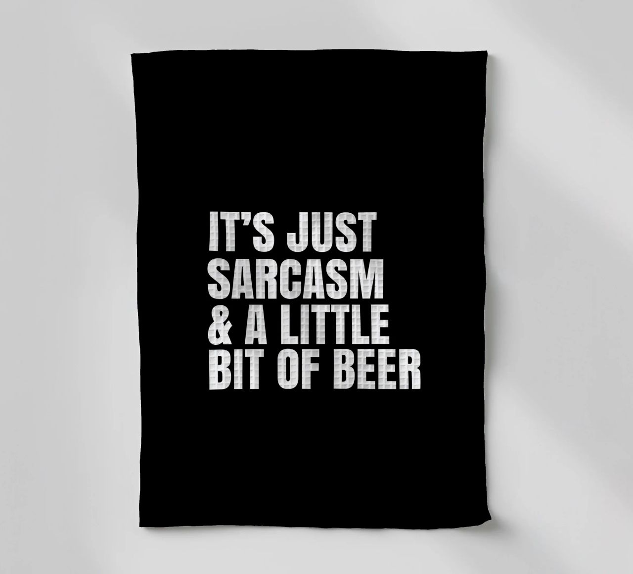 It's just sarcasm and a little bit of beer canovaccio da cucina da happieeagle