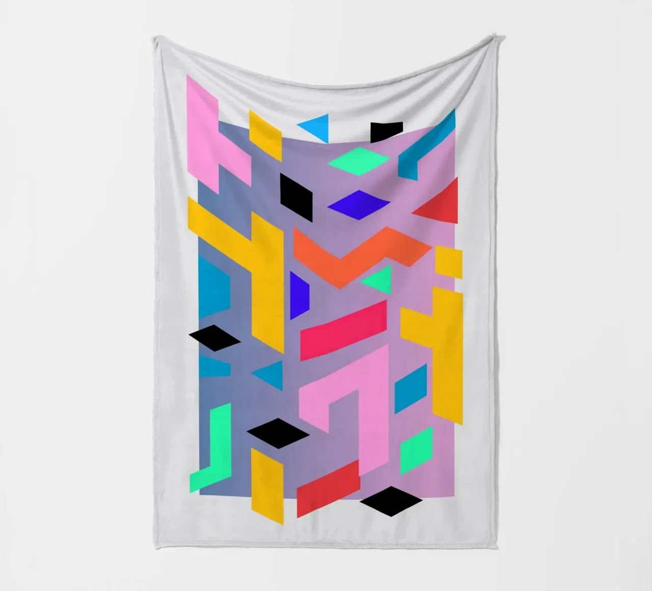 Forme geometriche 26 coperta in pile da Gaite