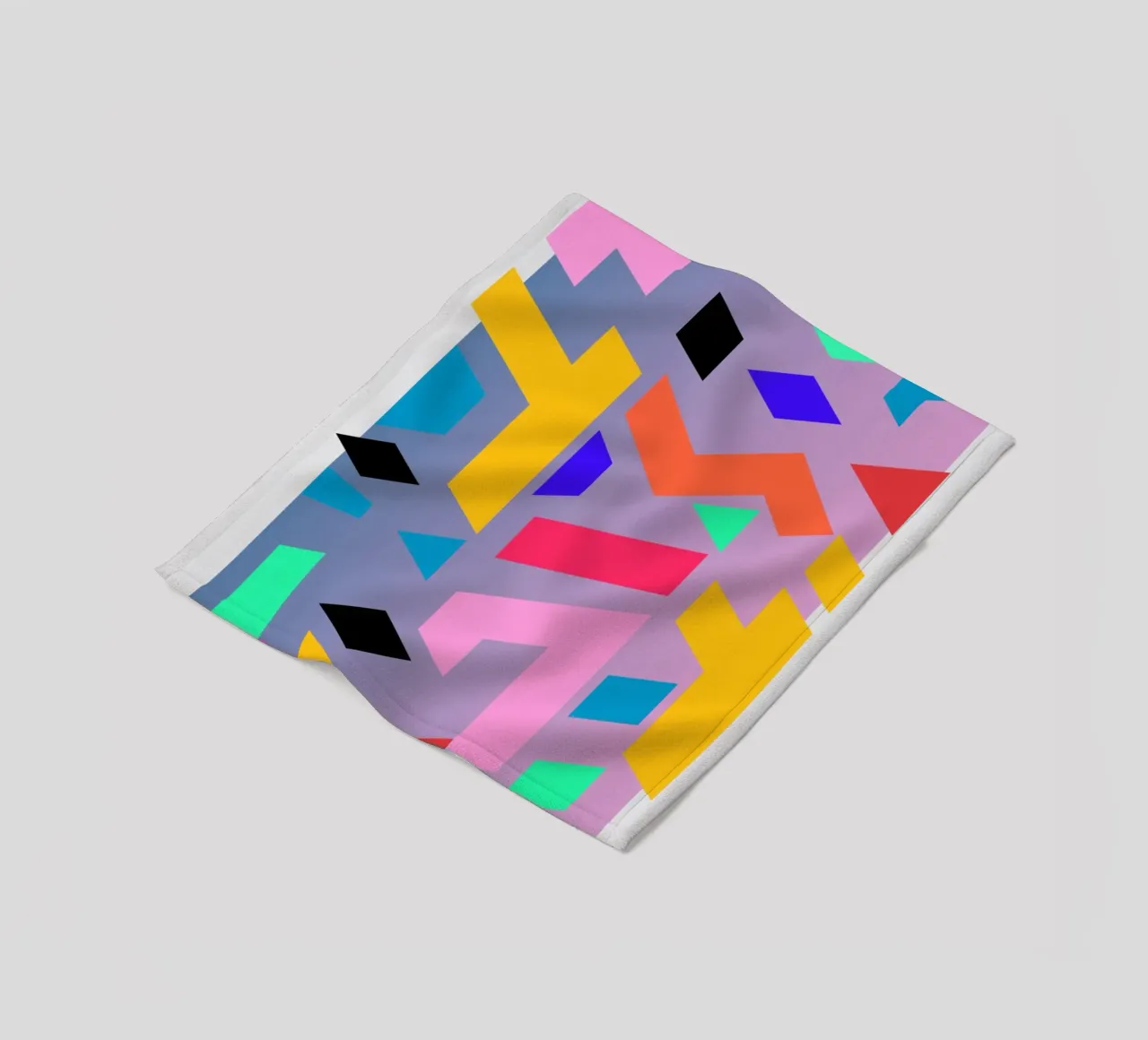 Forme geometriche 26 coperta in pile da Gaite