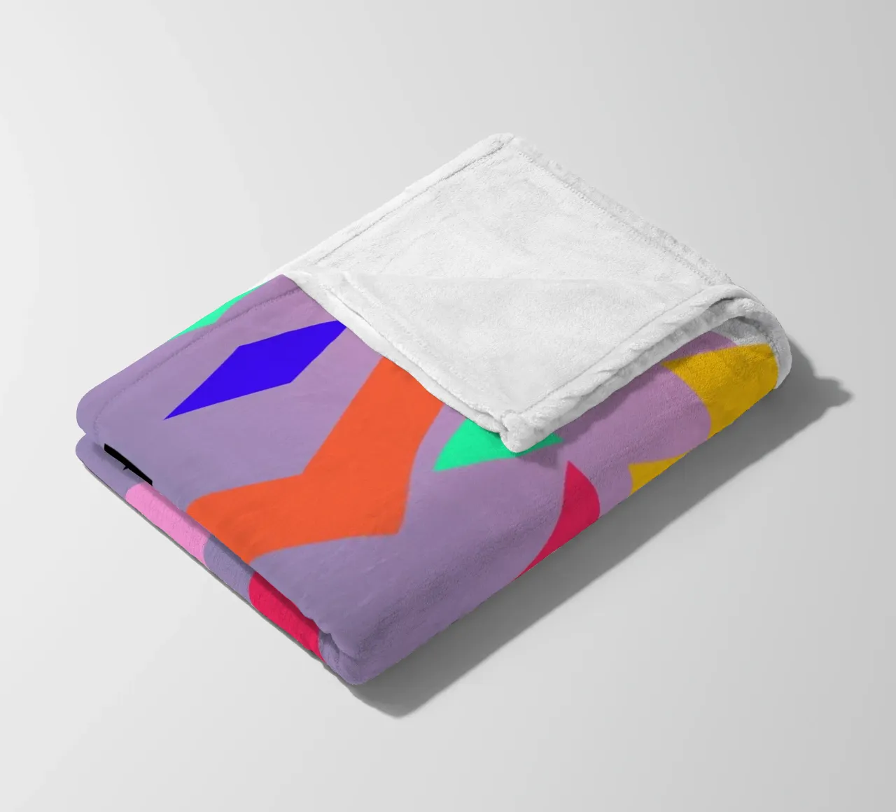 Forme geometriche 26 coperta in pile da Gaite