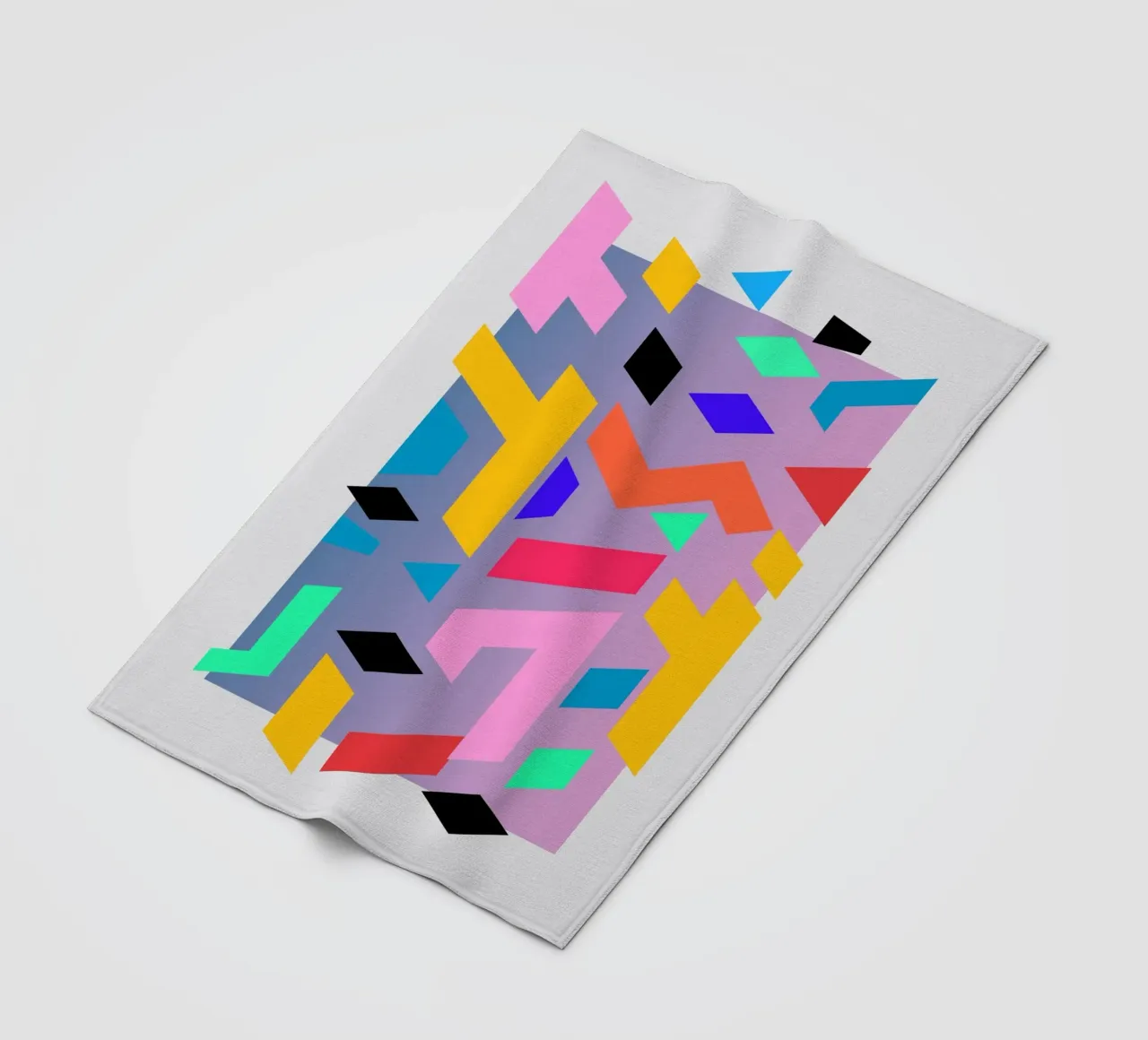 Forme geometriche 26 coperta in pile da Gaite