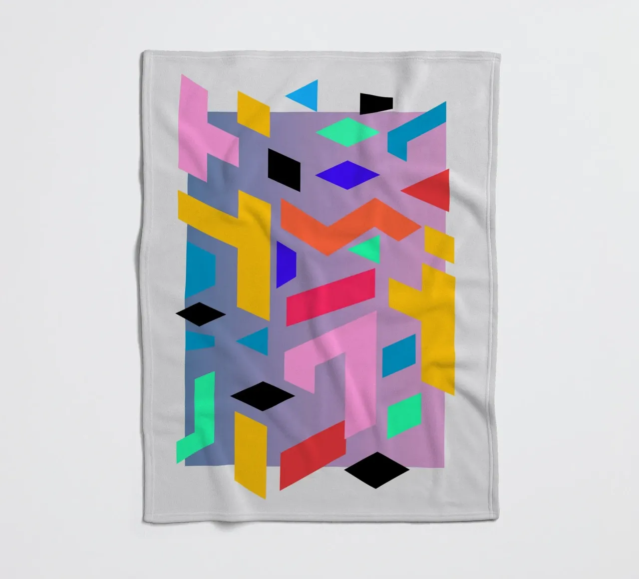 Forme geometriche 26 coperta in pile da Gaite