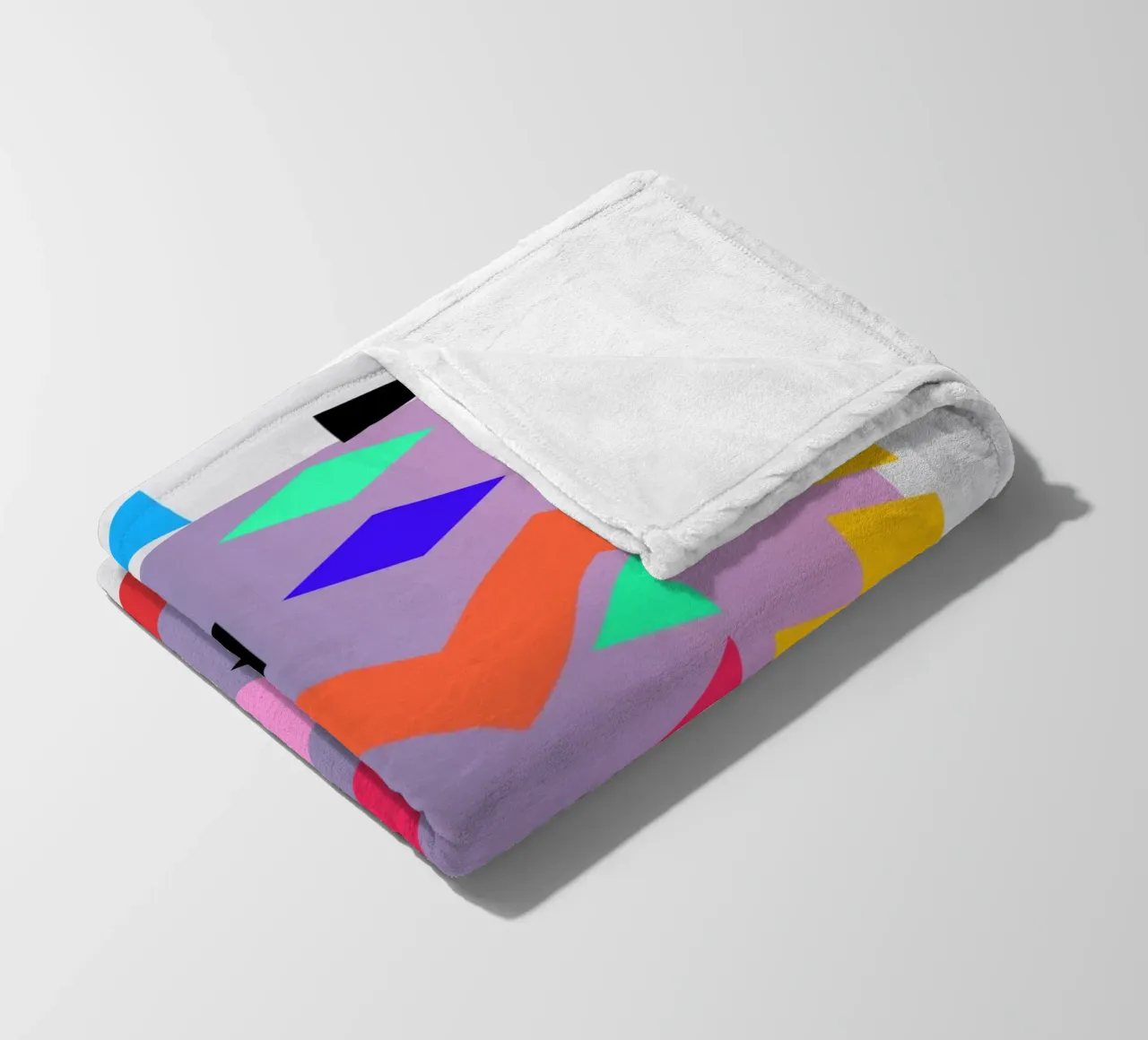 Forme geometriche 26 coperta in pile da Gaite