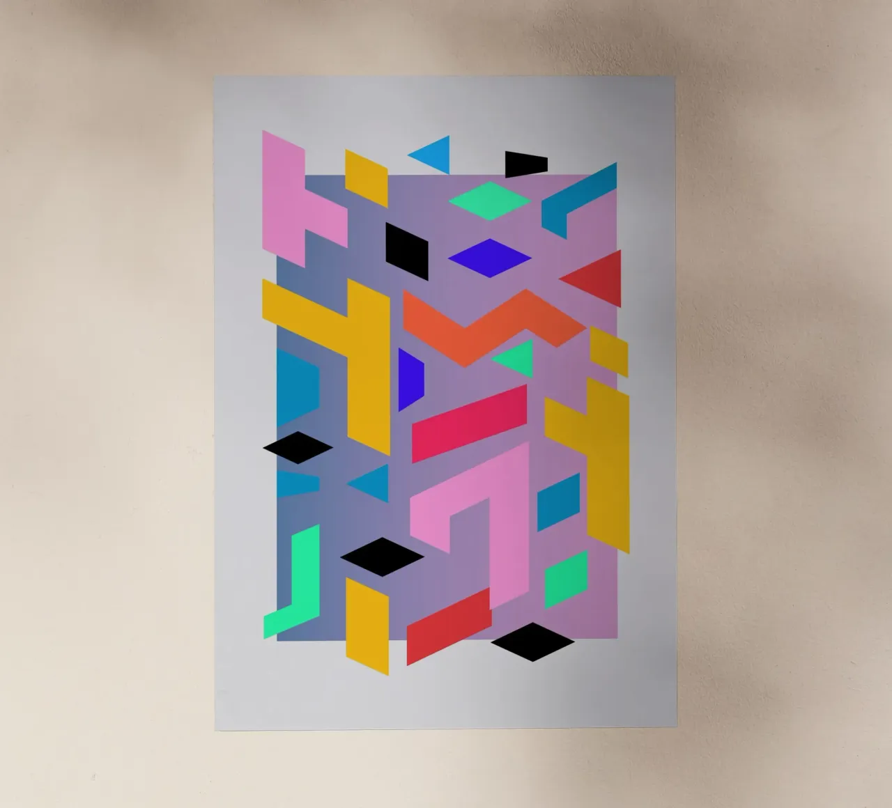 Forme geometriche 26 pellicola backlit da Gaite