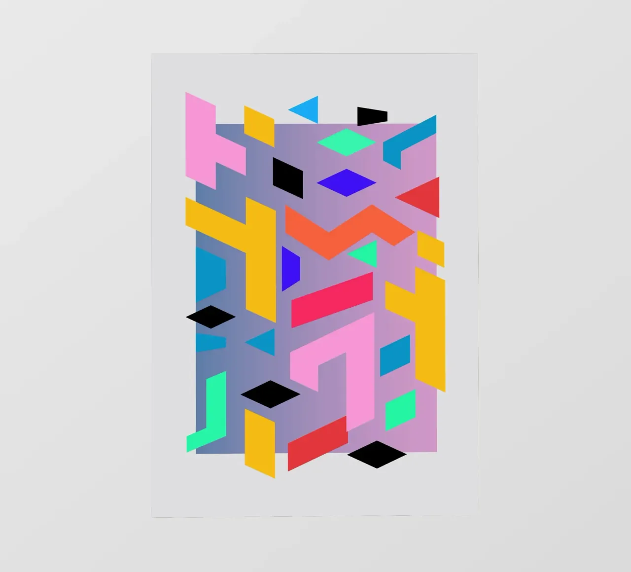 Forme geometriche 26 pellicola backlit da Gaite