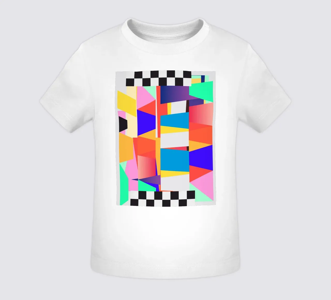 Astrazione geometrica 218 maglietta neonato da Gaite
