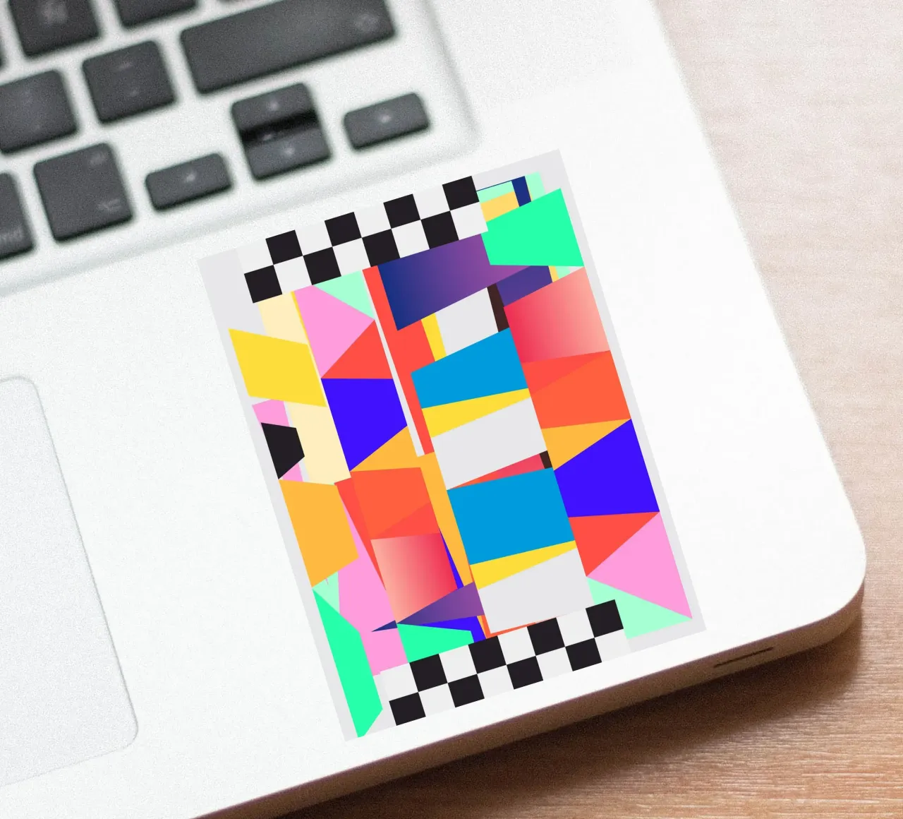 Geometric Abstraction 218 sticker by Gaite