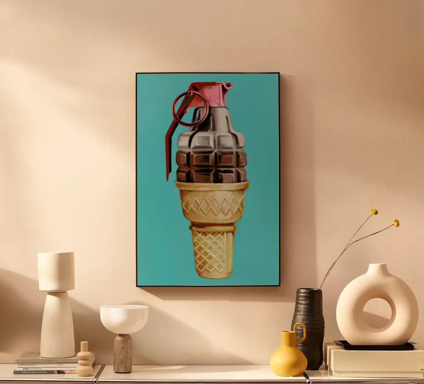 Parental Guidance Advised plexiglass da Jared Yamahata