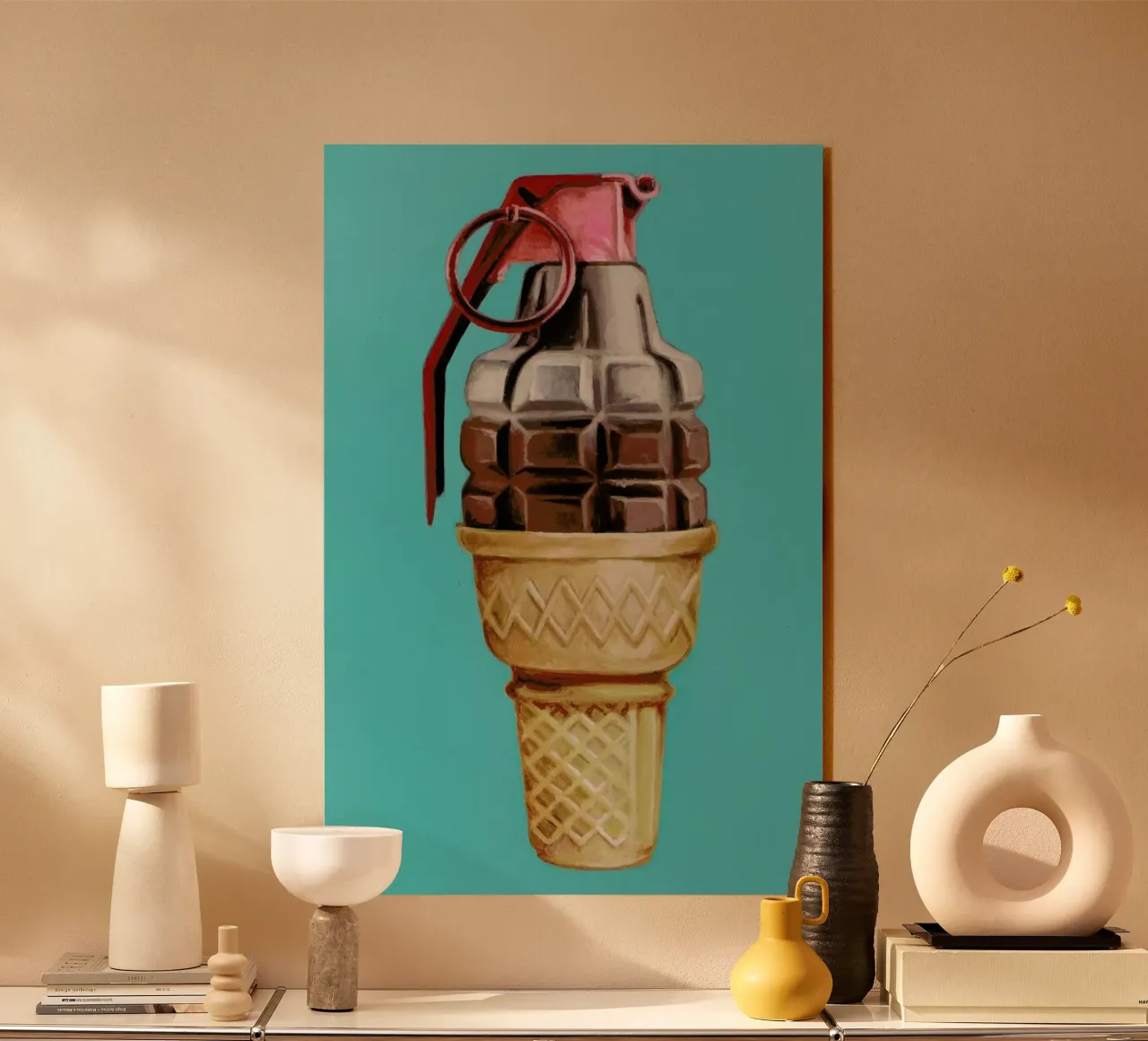 Parental Guidance Advised plexiglass da Jared Yamahata