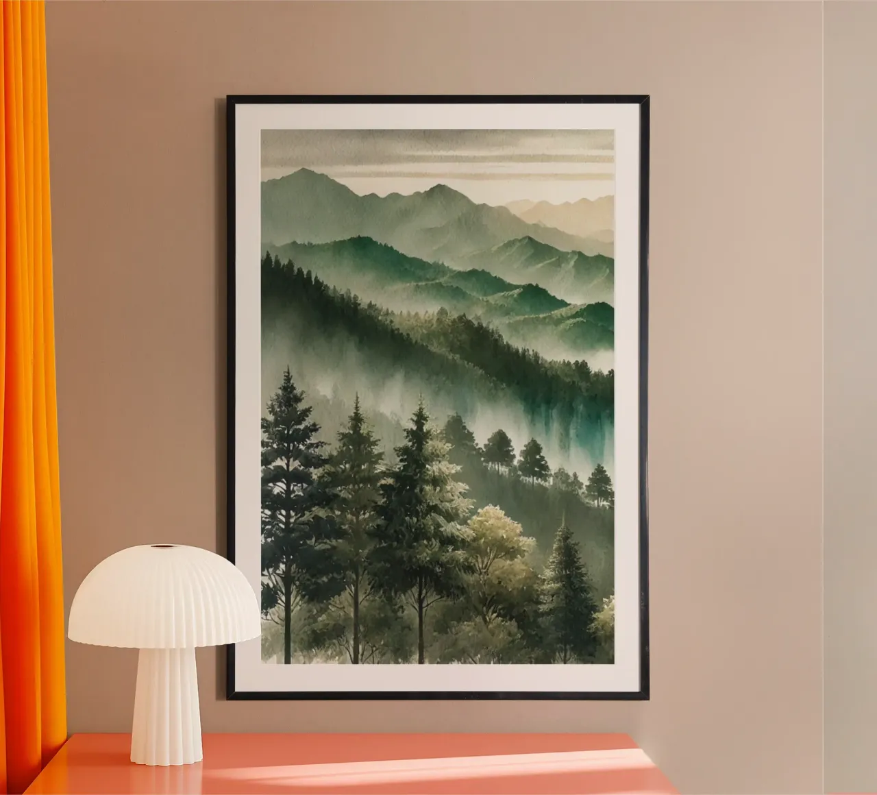 L'Éveil des Montagnes 1 carta hahnemühle da Épure design