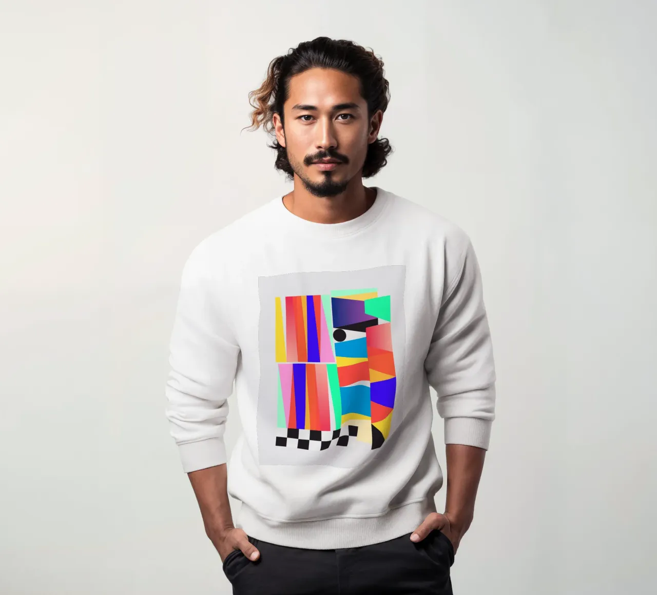 Geometric Shapes 24 sweatshirt by Gaite