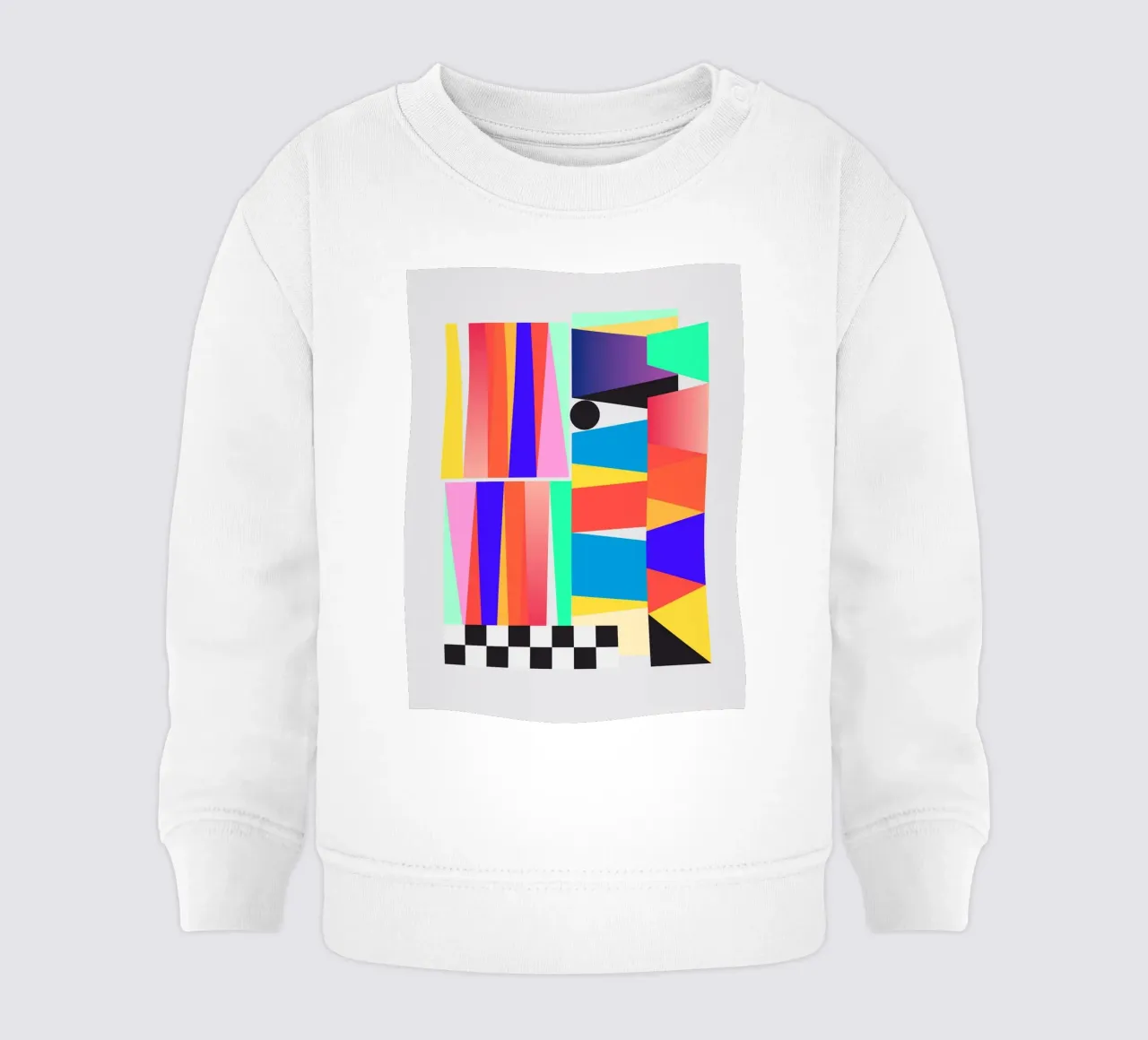 Forme geometriche 24 felpa neonato da Gaite