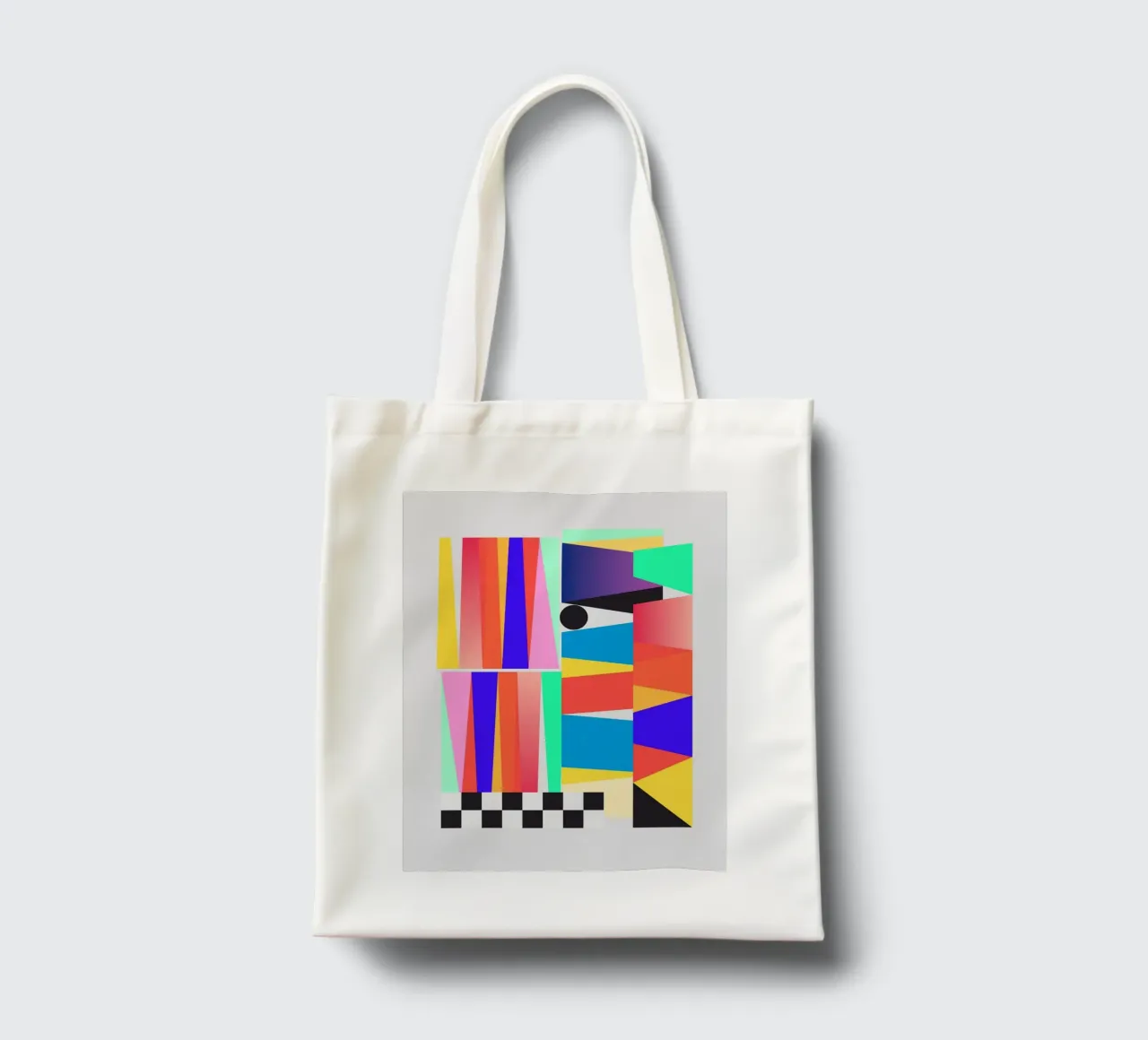 Forme geometriche 24 borsa in juta da Gaite