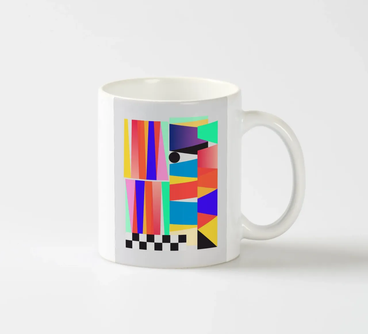 Forme geometriche 24 tazza in ceramica da Gaite