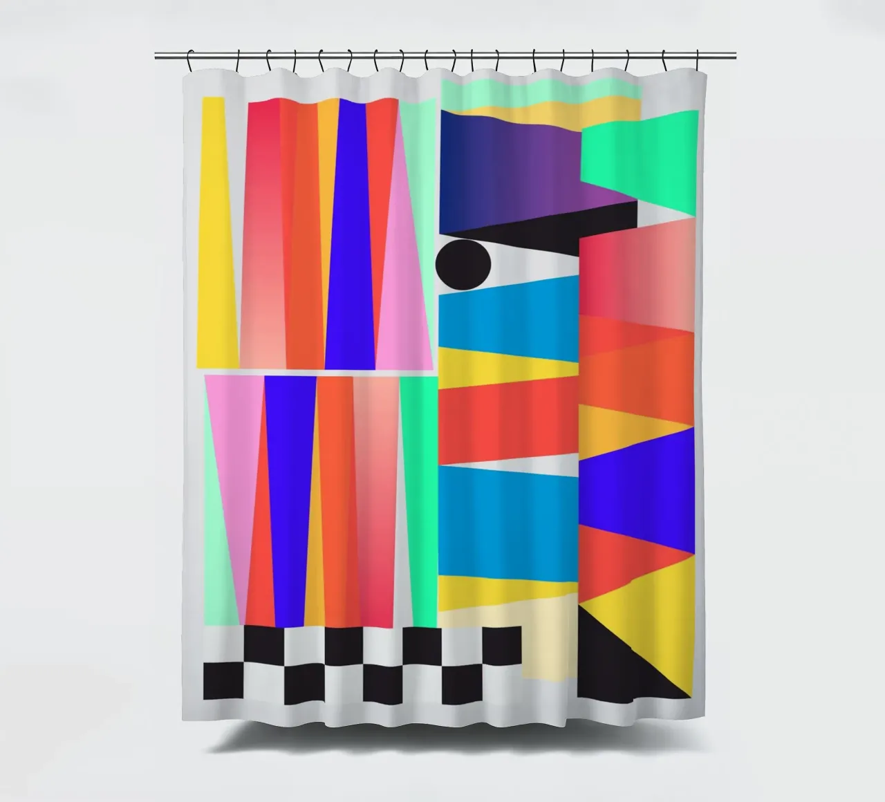 Forme geometriche 24 tenda da doccia da Gaite