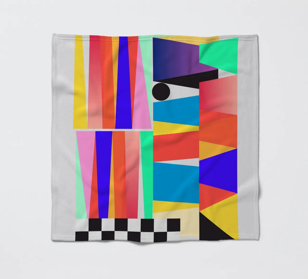 Forme geometriche 24 coperta in pile da Gaite